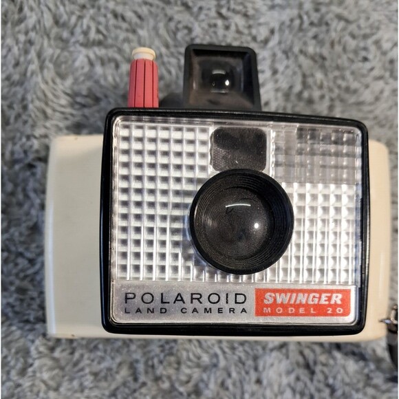 VTG Polaroid Land Camera Swinger Model 20 Strap Photography Decorations Untested - Picture 2 of 12